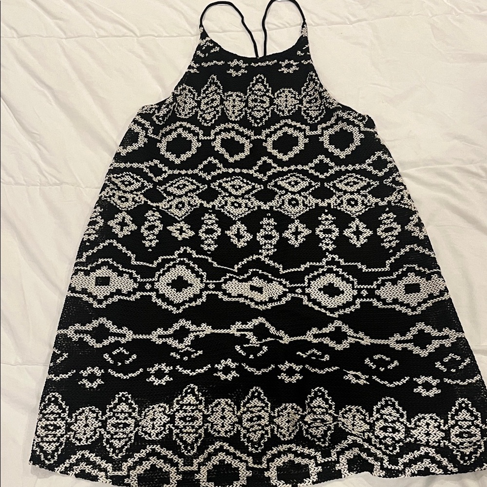 Stylish Black and White Kids Dress